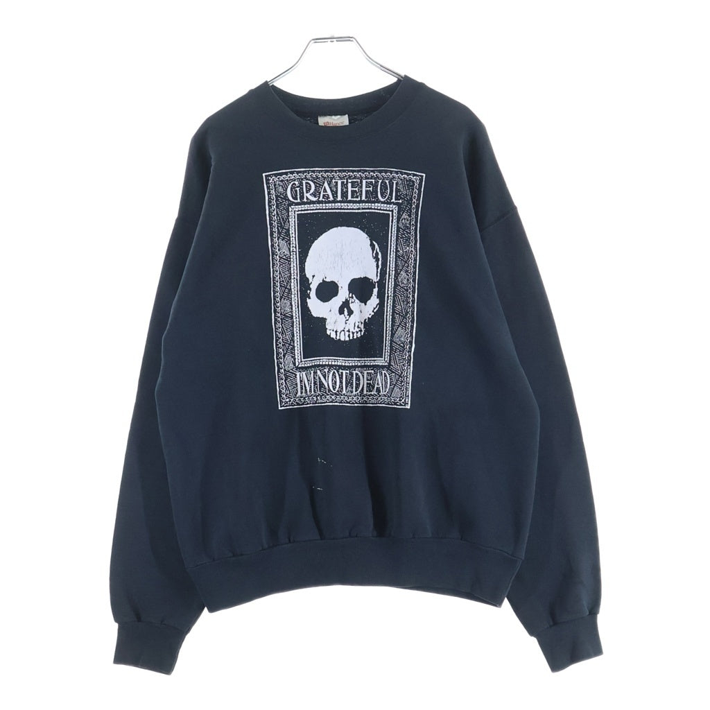 VINTAGE(ヴィンテージ) 90s GRATEFUL DEAD Im NOT グレートフルデッド クルーネックスウェット ブラック -