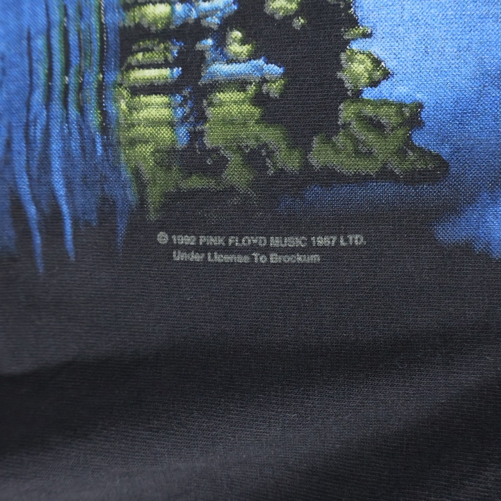 VINTAGE(ヴィンテージ) 90s PINK FLOYD WISH YOU WERE HERE ピンクフロイド クルーネックTシャツ ブラック -
