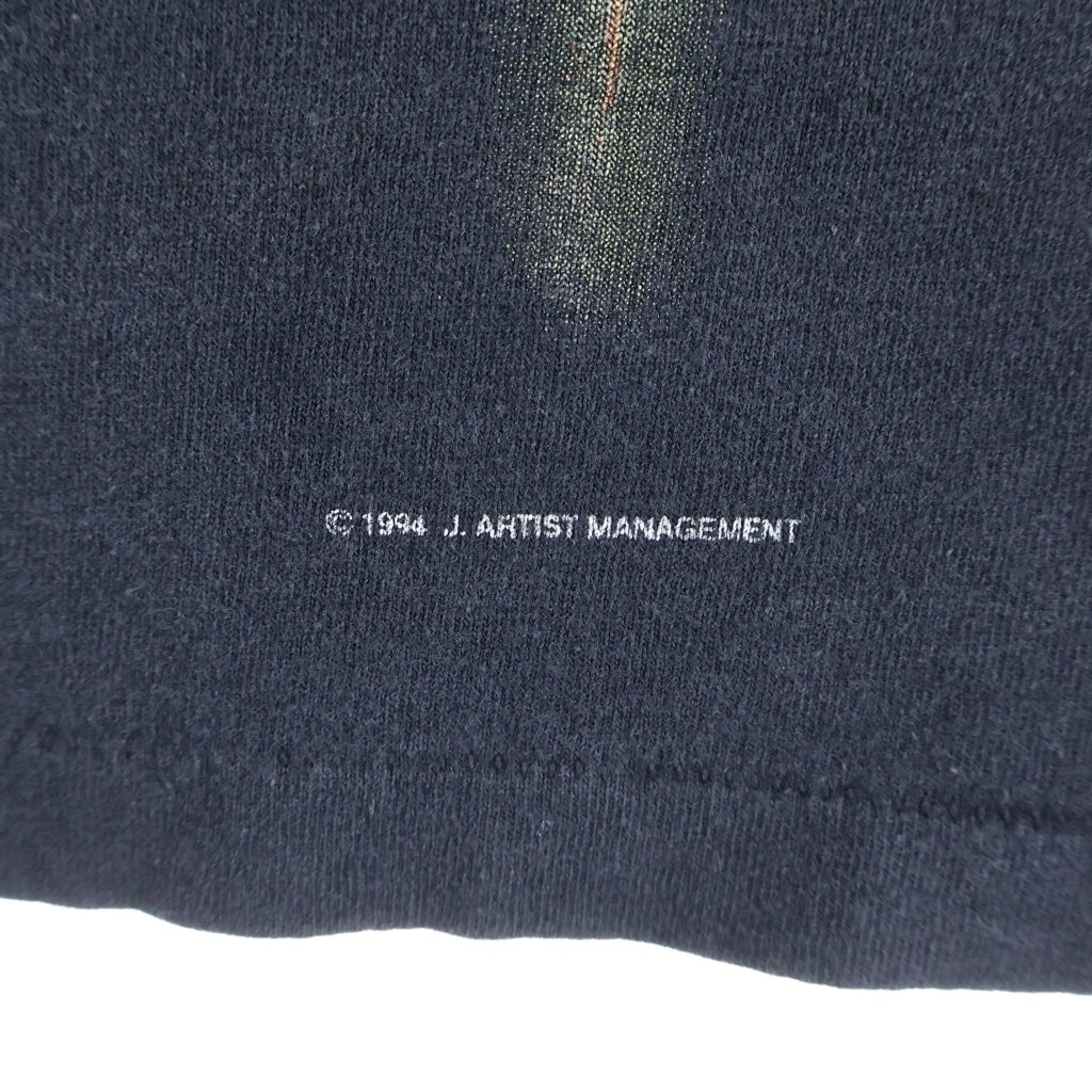 VINTAGE(ヴィンテージ) 90s Nine inch nails the downward spiral ALLSPORT 裾袖シングル ダウンワードスパイラル クルーネックTシャツ ブラック -