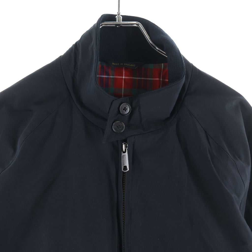 BARACUTA(バラクータ) G-9 ハリントンジャケット 裏地タータンチェック ネイビー -