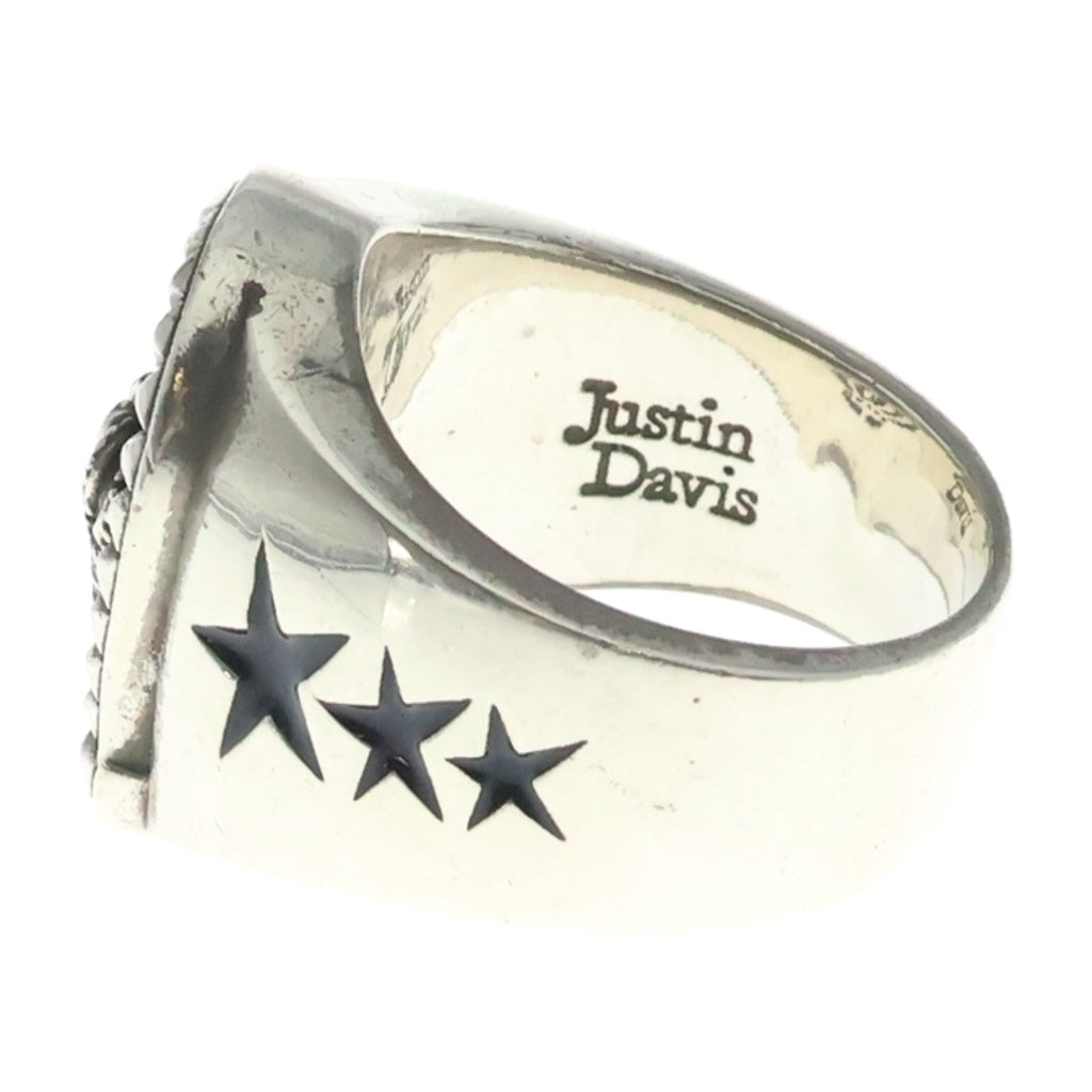 Justin Davis(ジャスティンデイヴィス) LUCK STAR CROWN ラッキースタークラウン リング シルバー -
