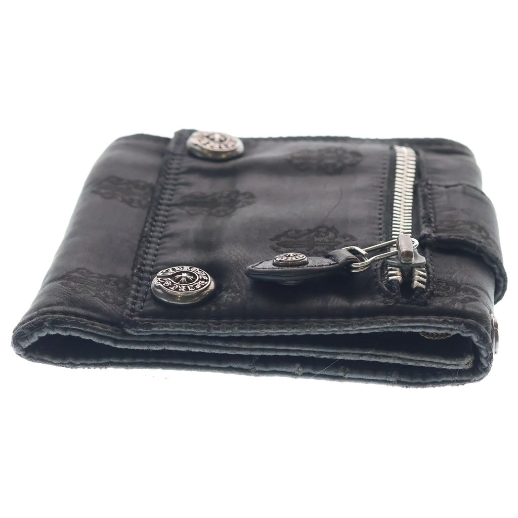 CHROME HEARTS(クロムハーツ) 3FOLD LARGE NYLON WALLET 3フォールド ナイロンウォレット 財布 ブラック
