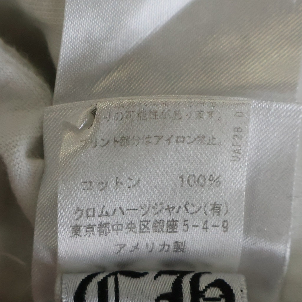 CHROME HEARTS(クロムハーツ) CH S/S バックヴァインダガー英字ロゴプリント 半袖Tシャツ