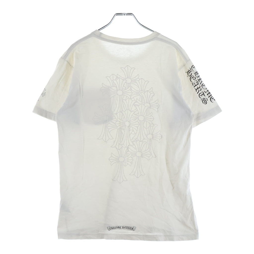 CHROME HEARTS(クロムハーツ) CH S/S バックセメタリークロスプリント 半袖Tシャツカットソー