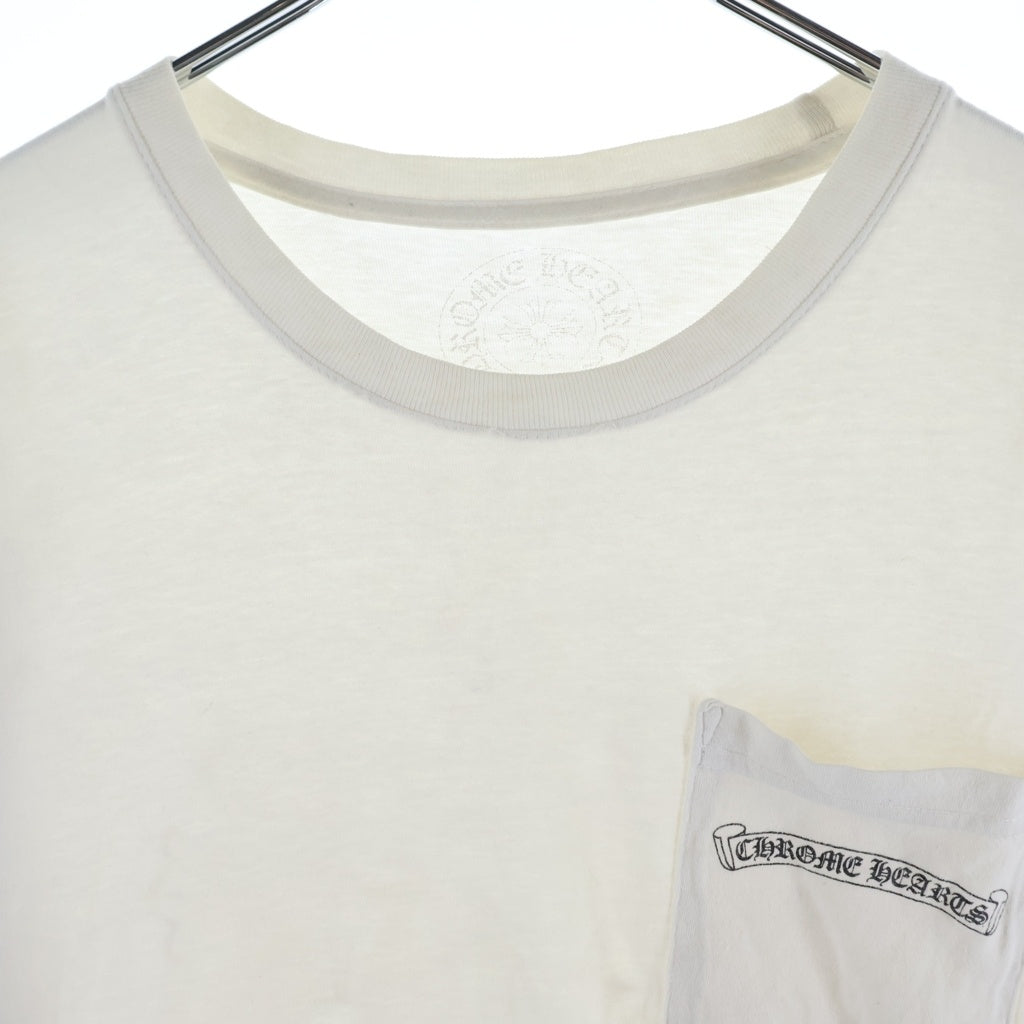 CHROME HEARTS(クロムハーツ) CH S/S バックセメタリークロスプリント 半袖Tシャツカットソー