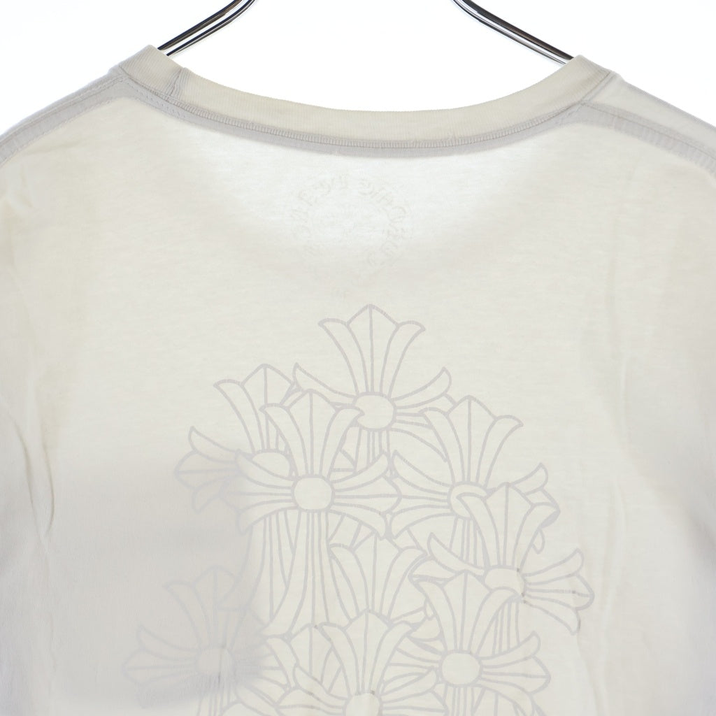 CHROME HEARTS(クロムハーツ) CH S/S バックセメタリークロスプリント 半袖Tシャツカットソー