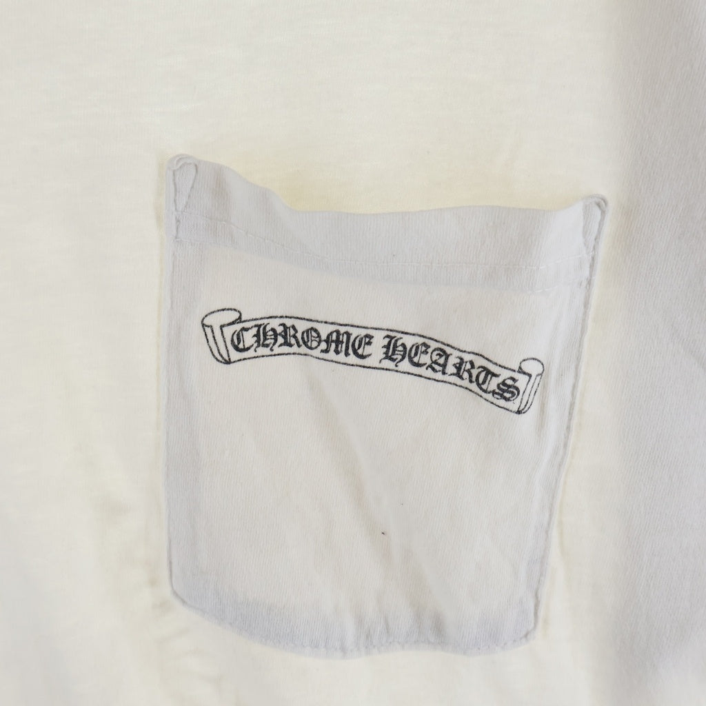 CHROME HEARTS(クロムハーツ) CH S/S バックセメタリークロスプリント 半袖Tシャツカットソー