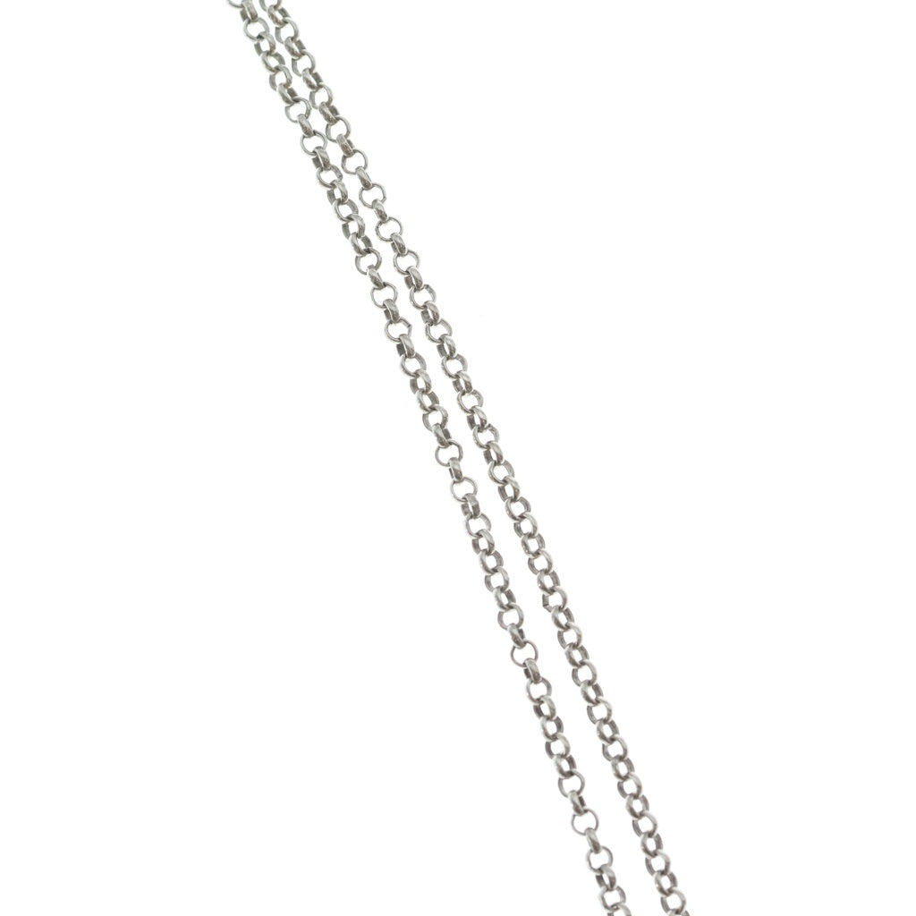 CHROME HEARTS(クロムハーツ) NECKCHAIN R18 ロールチェーンネックレス 18inch シルバー BCA083