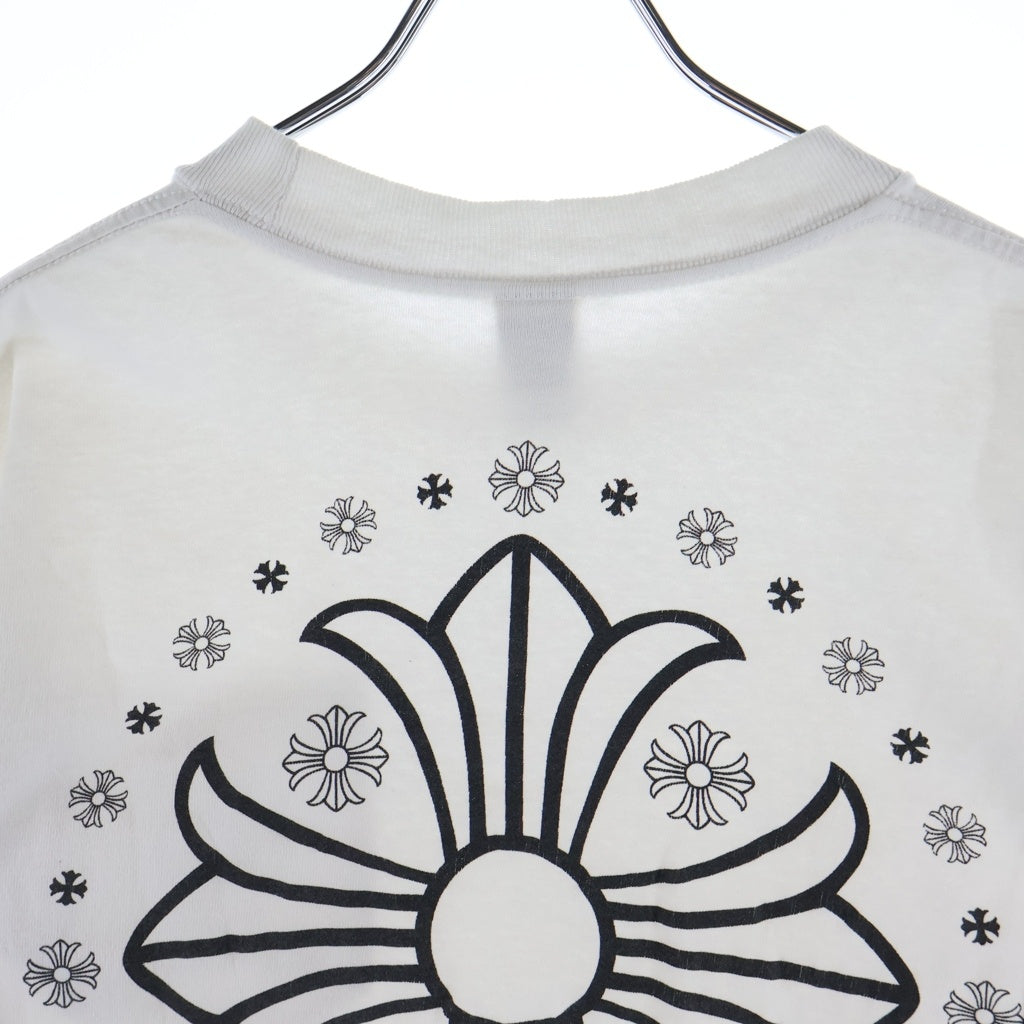 CHROME HEARTS(クロムハーツ) OLD S/S バックCHプラスプリント 半袖Tシャツカットソー ホワイト