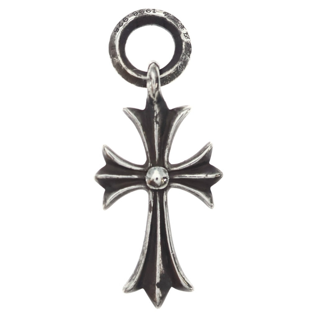 CHROME HEARTS(クロムハーツ) TINY CH CROSS タイニーCHクロス チャーム ネックレストップ シルバー BCA382 -
