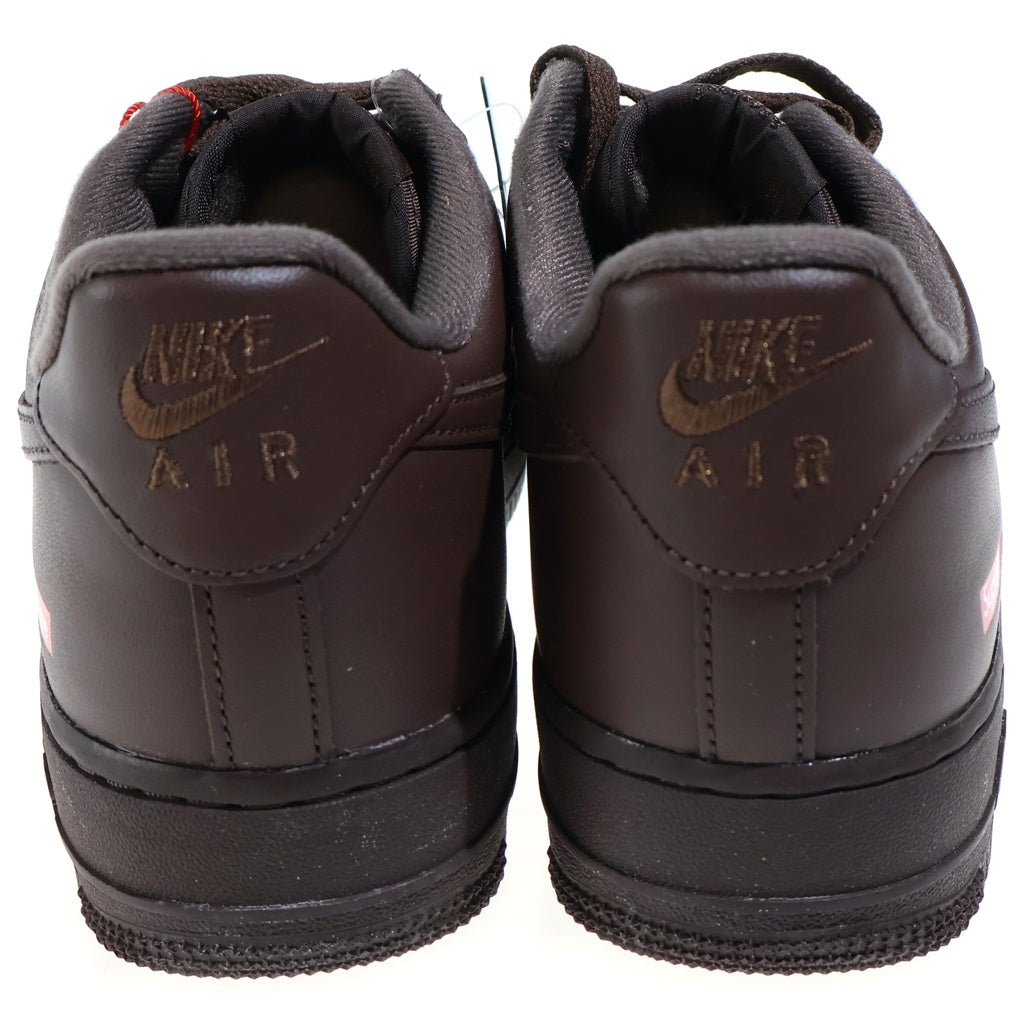 NIKE(ナイキ) ×Supreme Air Force 1 エアフォース1 ローカットスニーカー CU9255-200 ブラウン