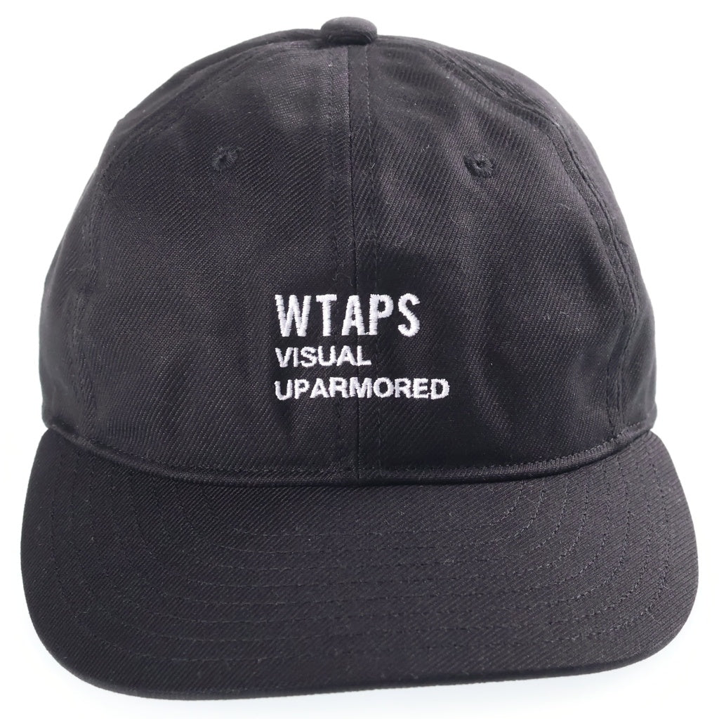 WTAPS(ダブルタップス) 25SS T-6M 02 CAP / COTTON.TWILL 6パネルキャップ ブラック 251HCDT-HT02