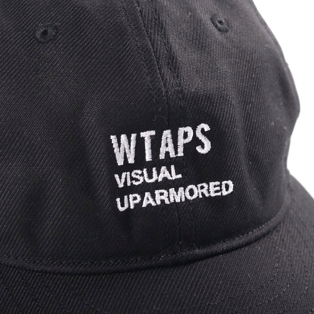 WTAPS(ダブルタップス) 25SS T-6M 02 CAP / COTTON.TWILL 6パネルキャップ ブラック 251HCDT-HT02