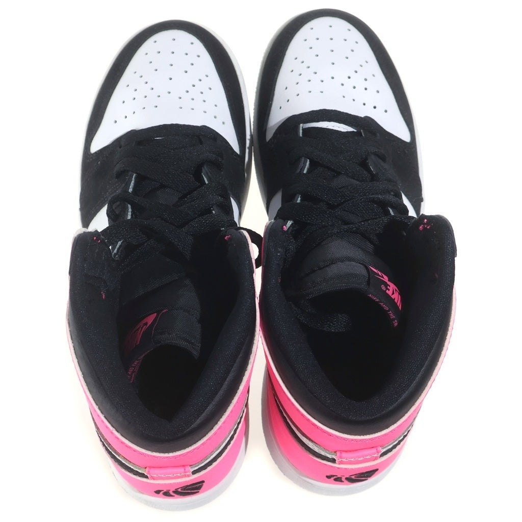 NIKE(ナイキ) Air Jordan 1 Retro High エアジョーダン1 レトロ ハイカットスニーカー 881426-009 ホワイト/ピンク レディース