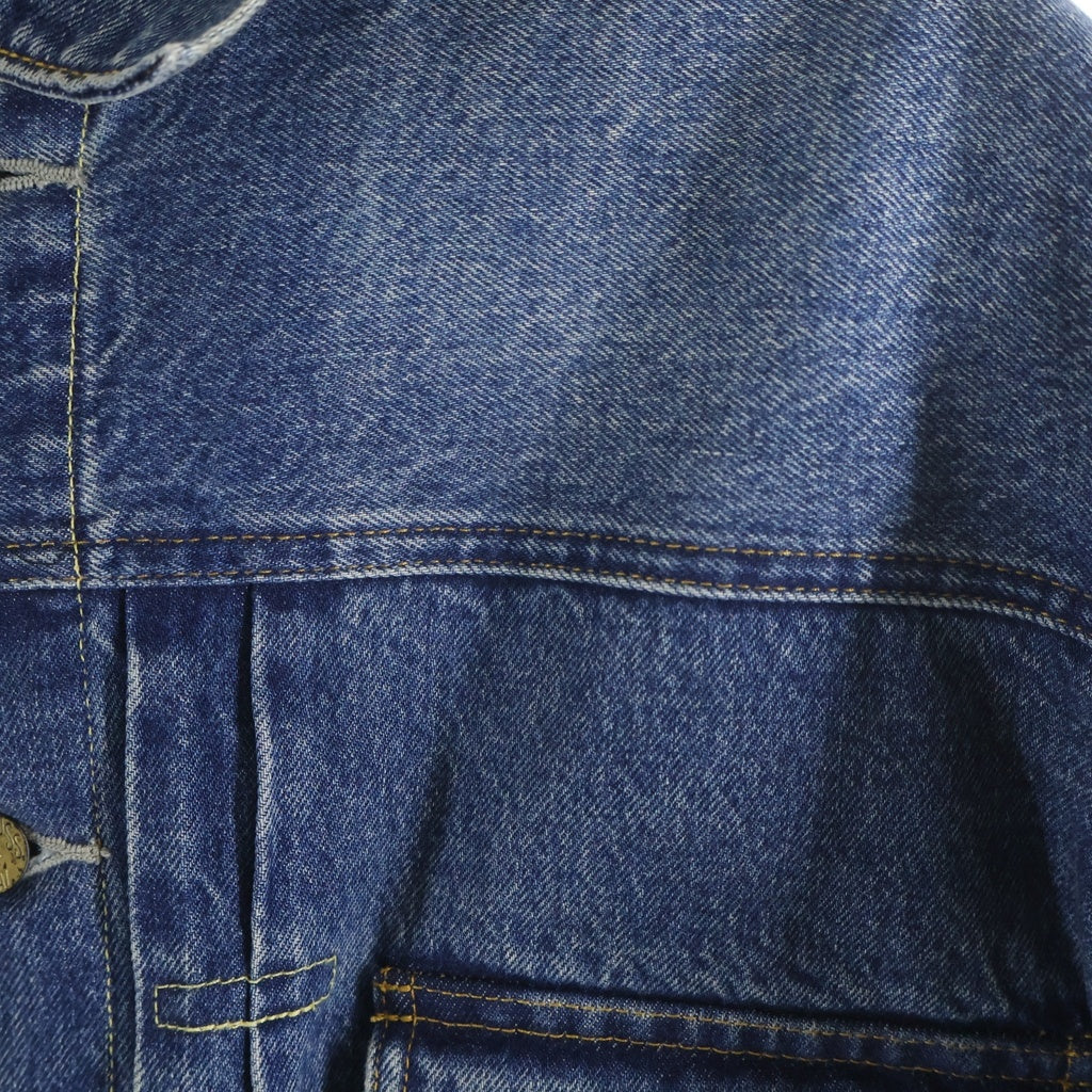 Sacai(サカイ) 25SS×LEVI'S Men's Denim x Matelasse Twill Reversible Blouson リーバイス マトラッセツイル リバーシブル デニムジャケット インディゴ 25-03706M PC9-0035J-000