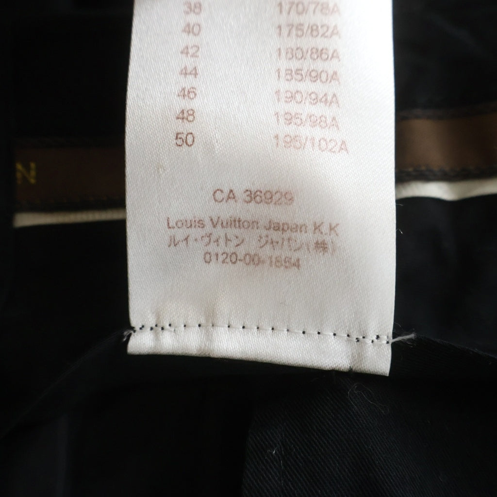 LOUIS VUITTON(ルイヴィトン) Trousers メンズスラックス RM171Q UB9 HAP40W ブラック