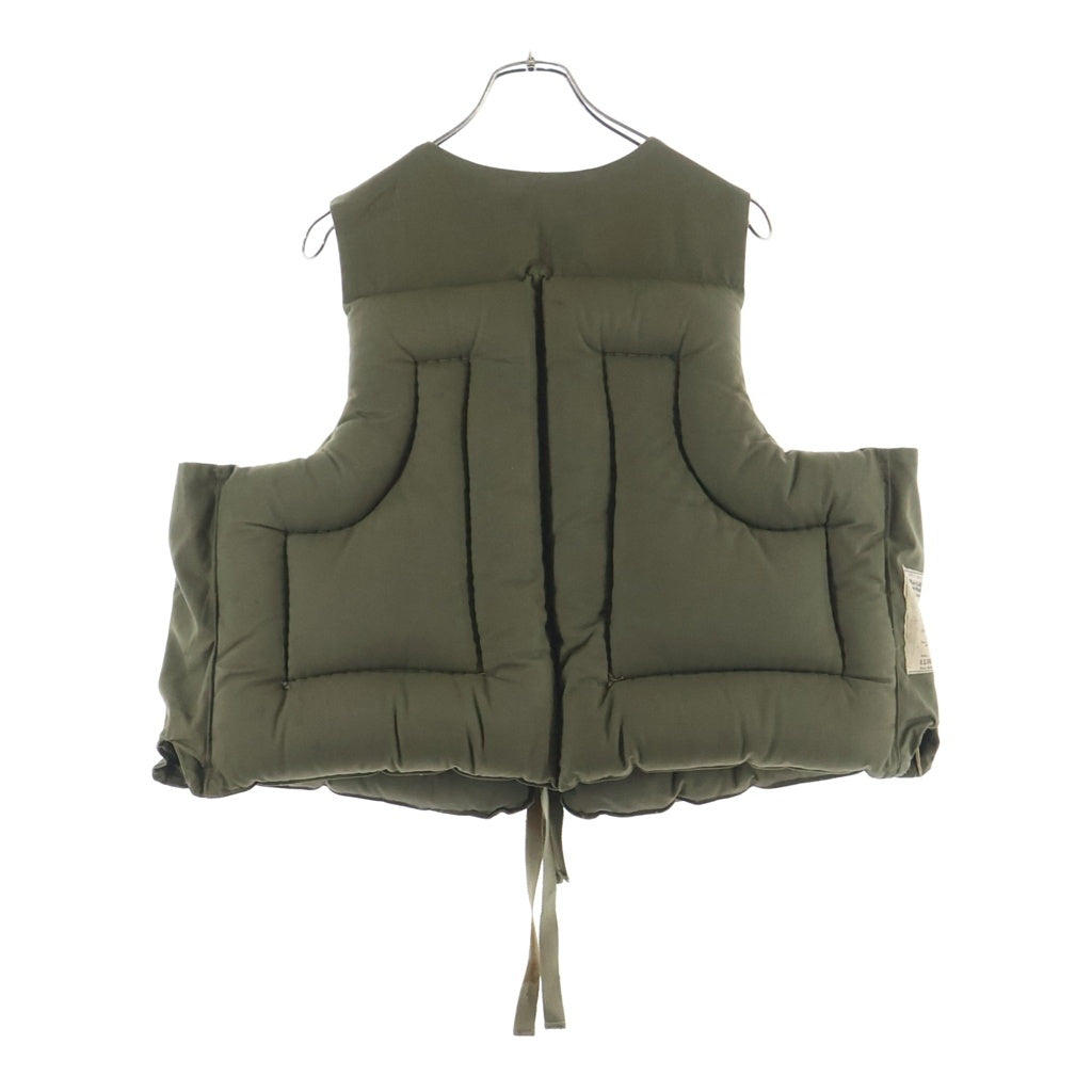 VINTAGE(ヴィンテージ) 40s-50s JAPARA KAPOK FLOATING VEST KEEP-A-FLOAT Life Preserver Vest H.S.WHITE MFG社製 ベスト カーキ COPY-C-20M11-2-53