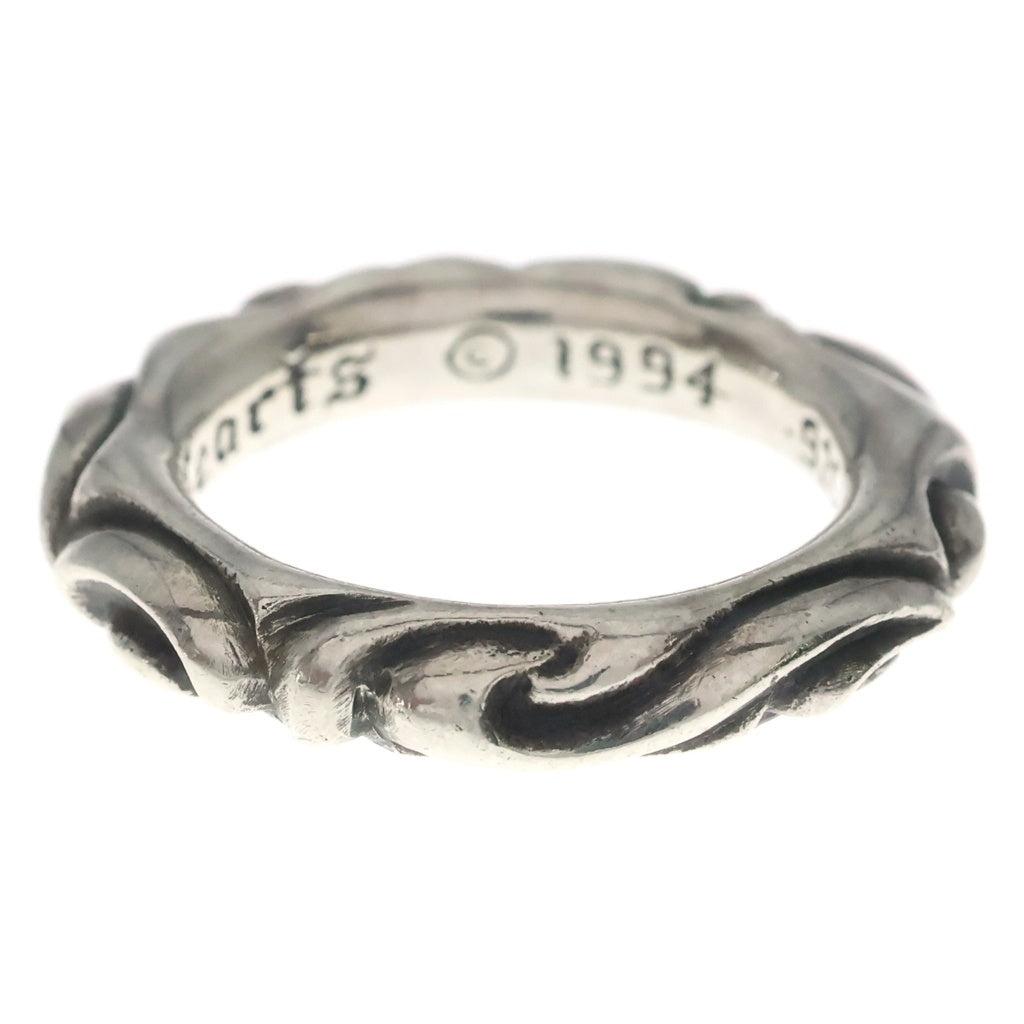 CHROME HEARTS(クロムハーツ) SCRL BAND スクロールバンド リング シルバー BCA351