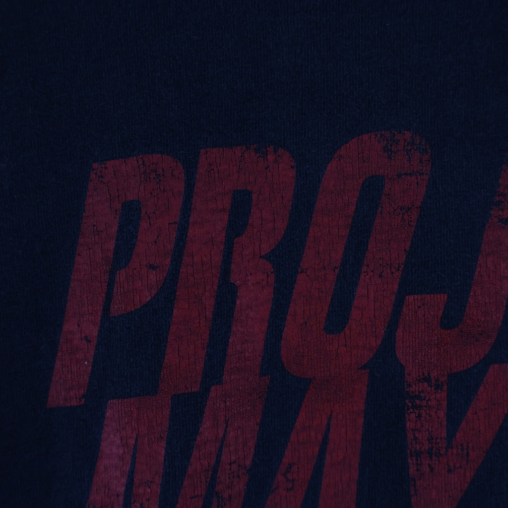 VINTAGE(ヴィンテージ) Fight Club Project Mayhem ファイトクラブ プロジェクトメイヘム クルーネック半袖Tシャツ ネイビー -