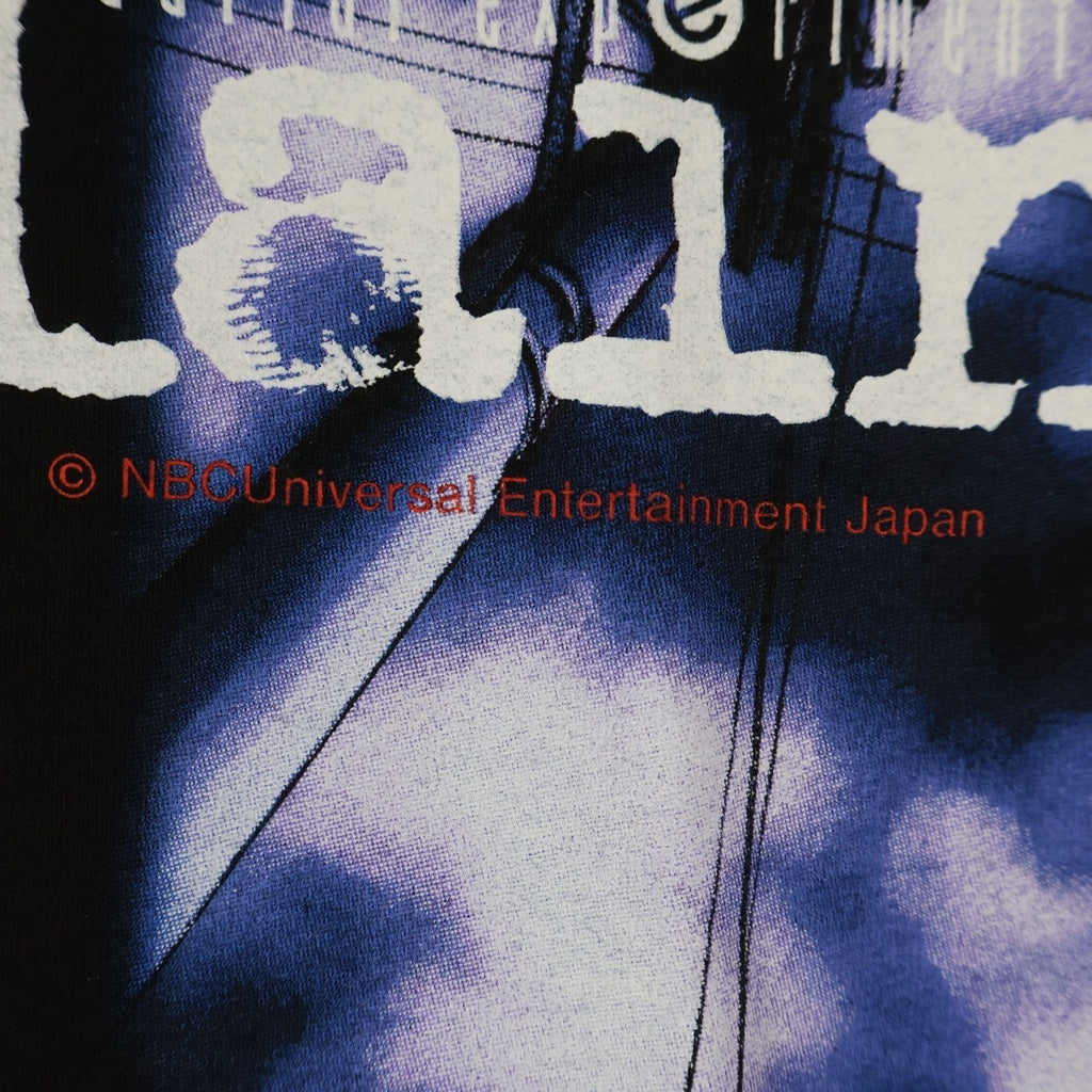GEEKSRULE(ギークスルール) x serial experiments lain 12 Silkscreen Printing Tee シルクスクリーン プリント クルーネック半袖Tシャツ ブラック ‐