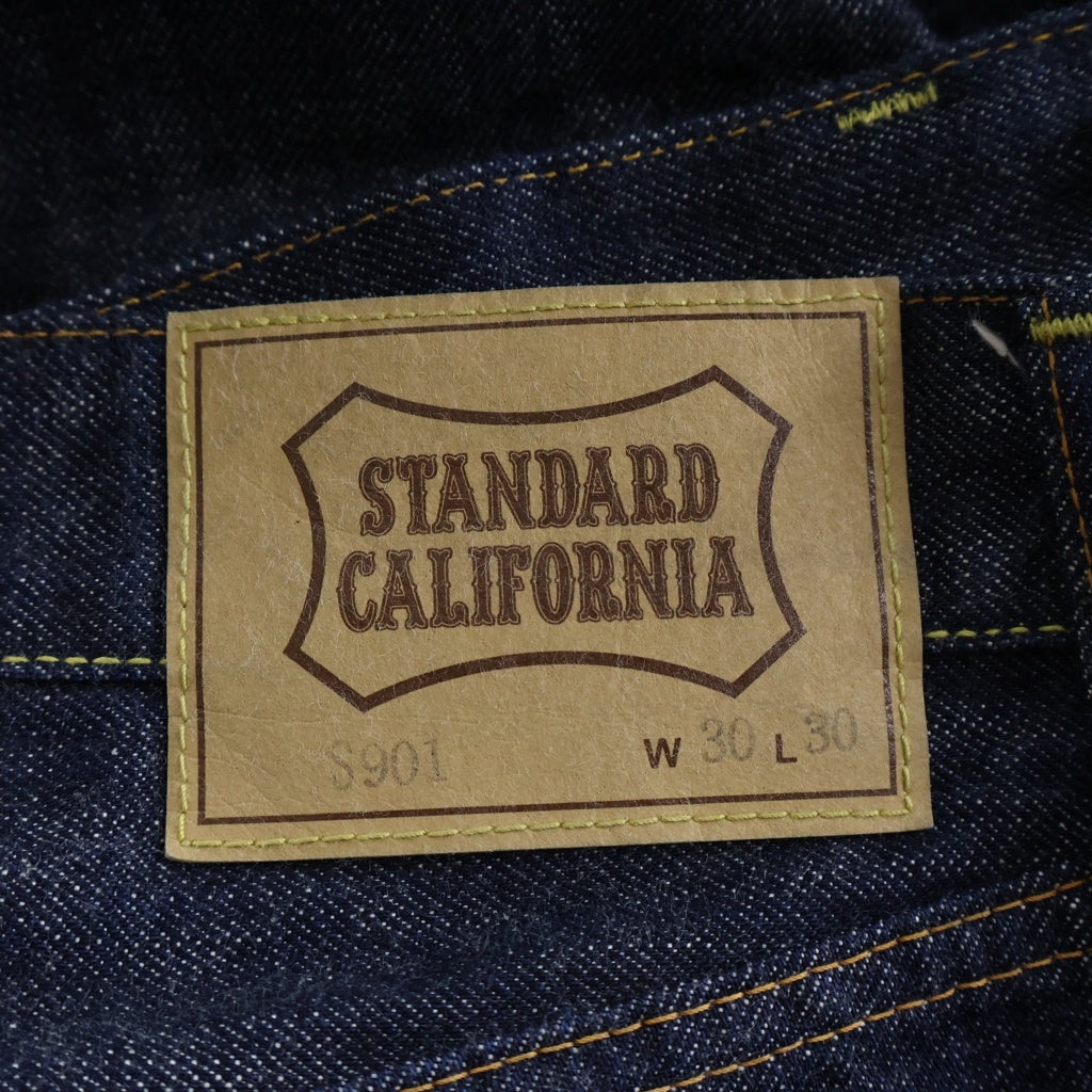 STANDARD CALIFORNIA(スタンダード カリフォルニア) S901 ストレートデニムパンツ インディゴ