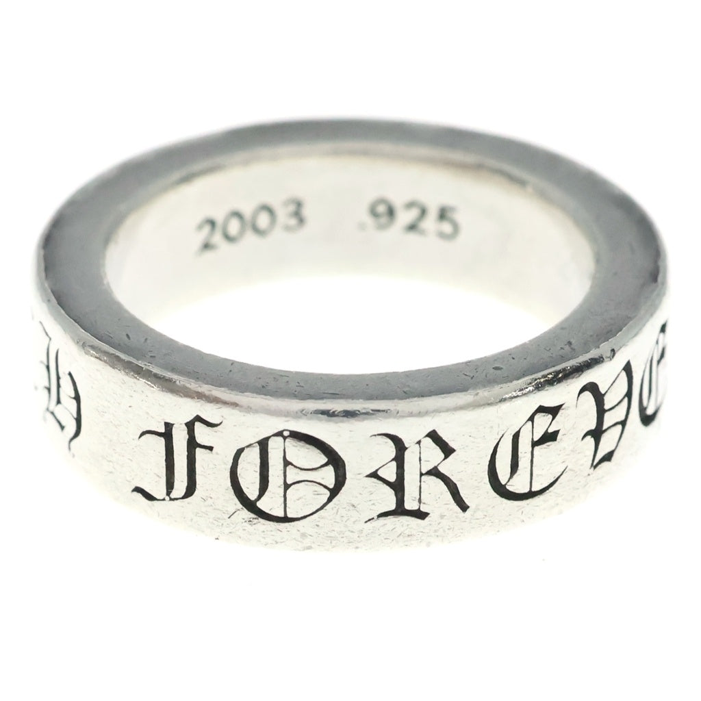 CHROME HEARTS(クロムハーツ) 6mm SPACER FOREVER 6mmスペーサーリング フォーエバーシルバーBCA337