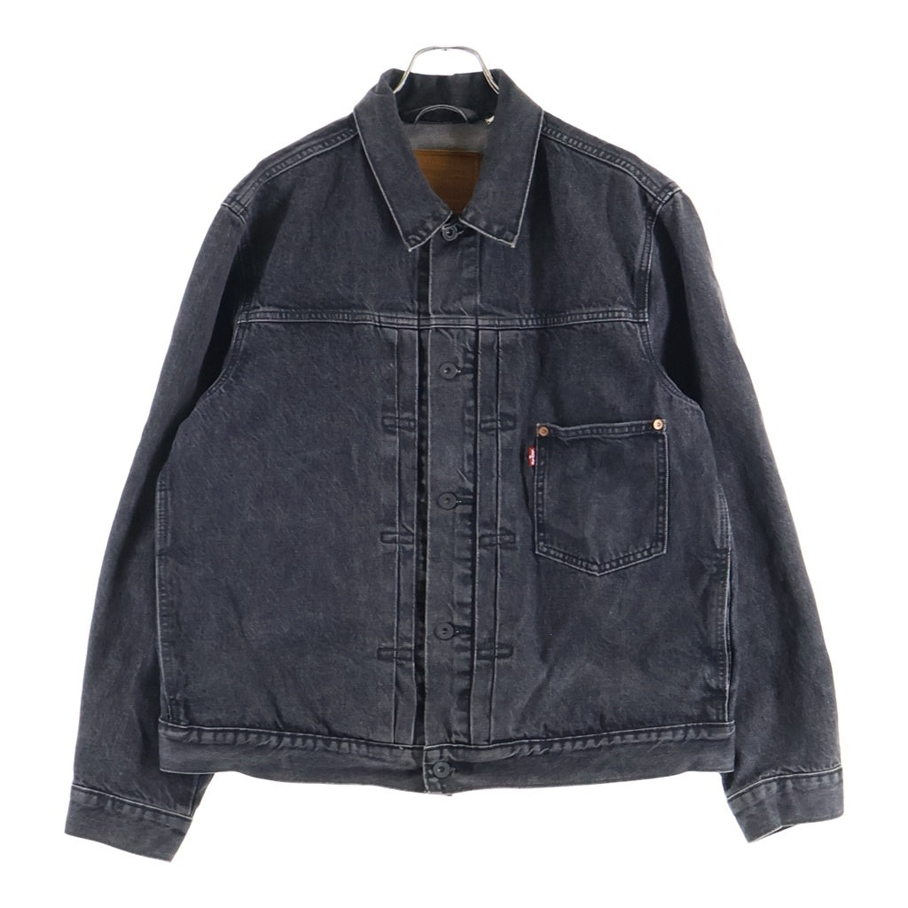 Levi's(リーバイス) 1st TRUCKER JACKET STONEWASH ファースト シンチ Gジャン ブラック