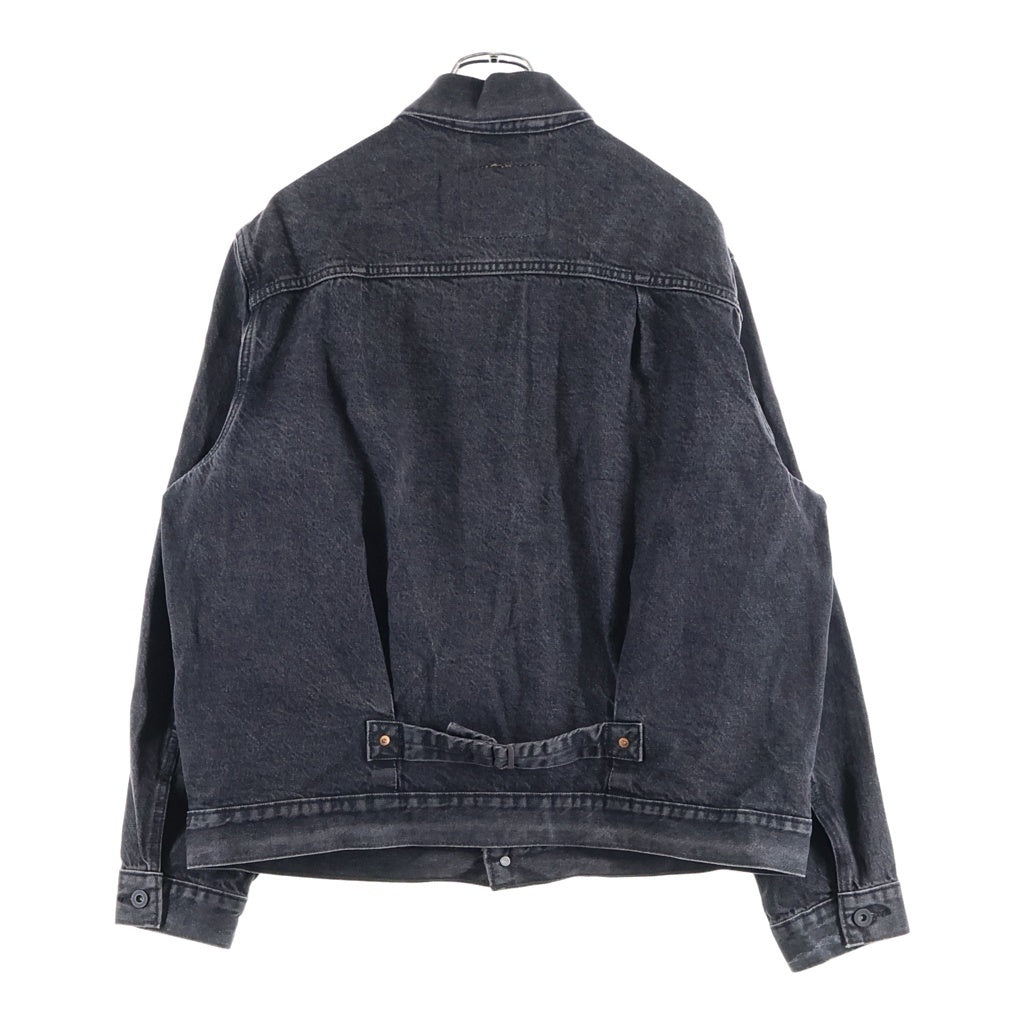 Levi's(リーバイス) 1st TRUCKER JACKET STONEWASH ファースト シンチ Gジャン ブラック