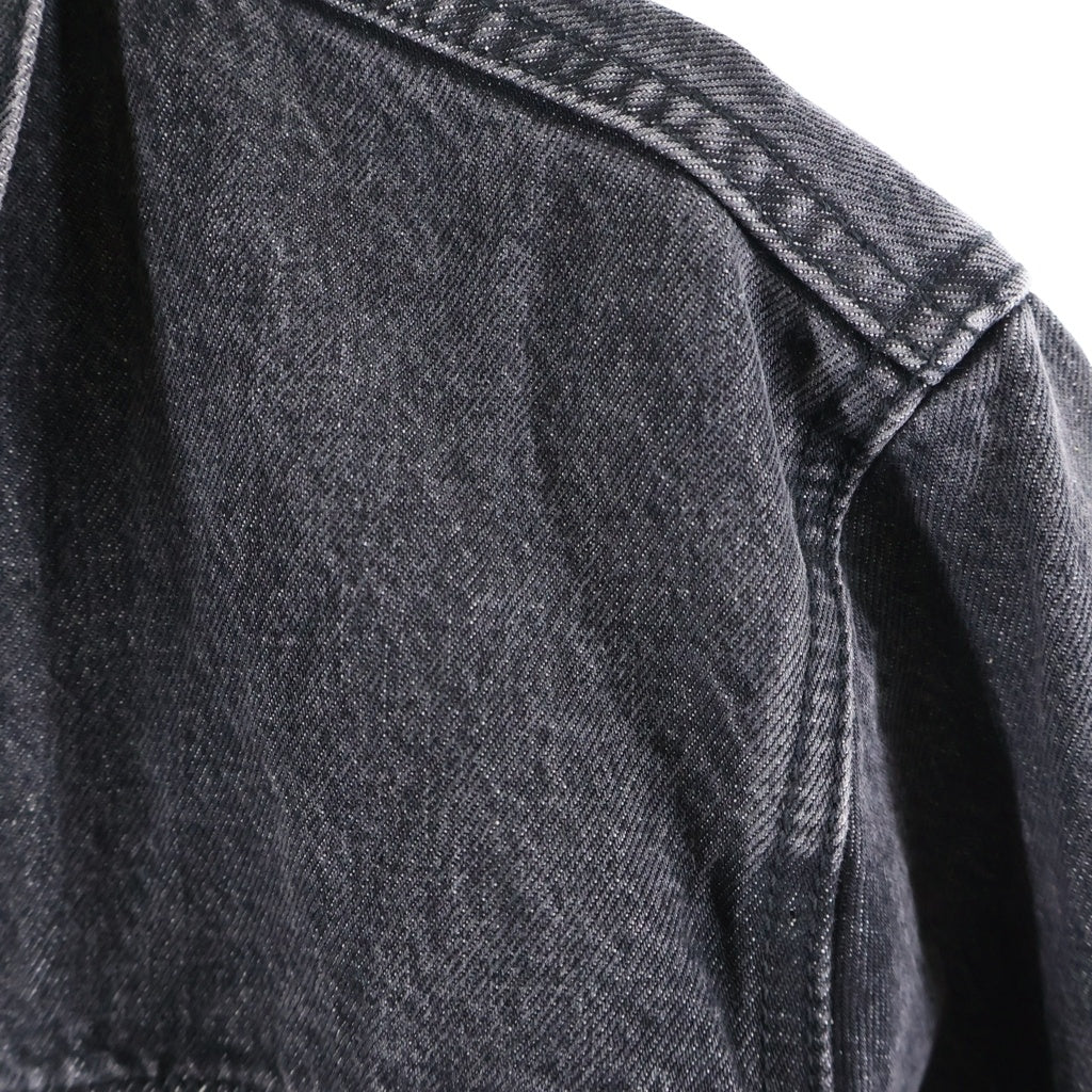 Levi's(リーバイス) 1st TRUCKER JACKET STONEWASH ファースト シンチ Gジャン ブラック