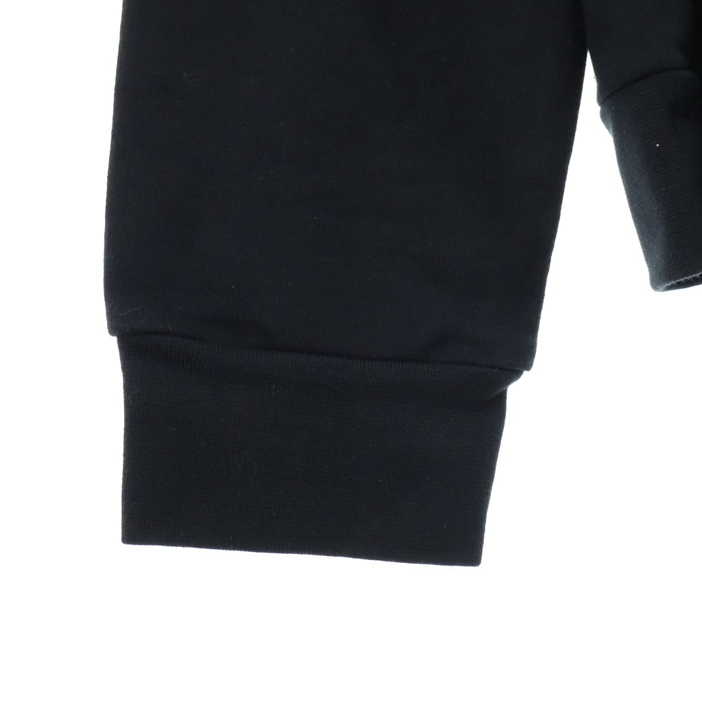 CHROME HEARTS(クロムハーツ) SWTSHRT HD ZIP アームフローラル バックホースシュー プリントジップアップスウェットパーカー フーディー ブラック