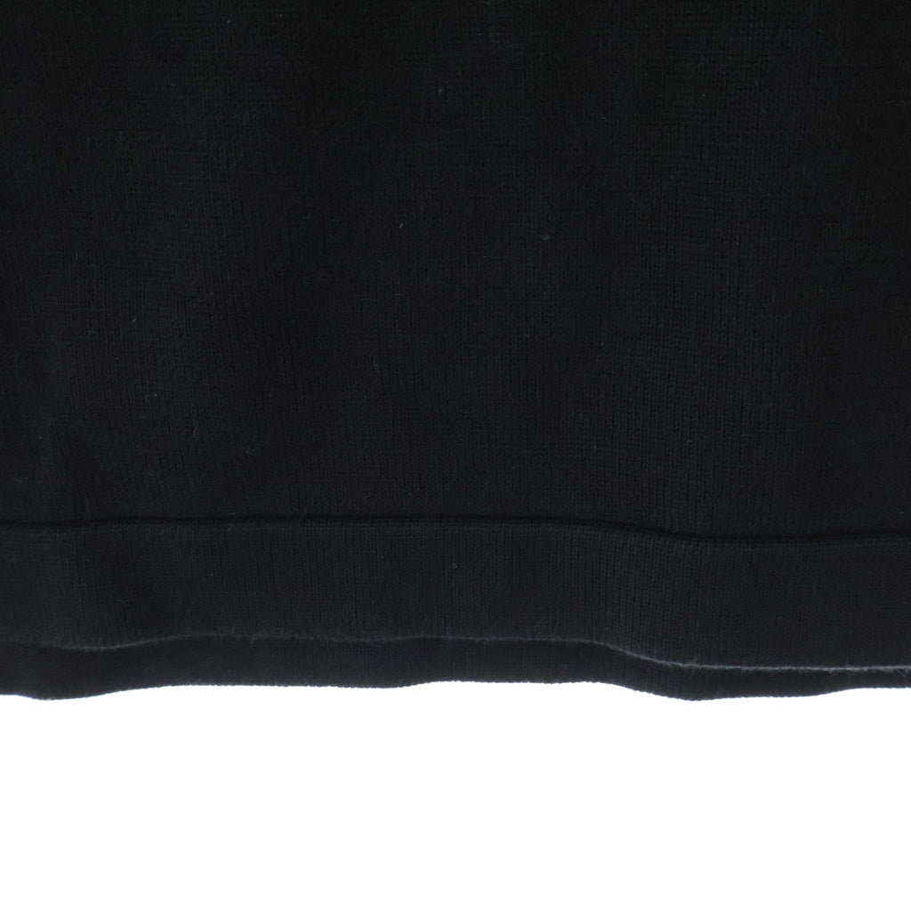 LOUIS VUITTON(ルイヴィトン) 23SS フックディテール シグネチャーショートスリーブ ニットセーター ブラック RM231Q OY8 HNN42W