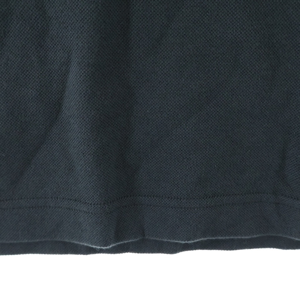 HERMES(エルメス) カシミヤ混 レザーポケット クルーネック半袖Tシャツカットソー グレー
