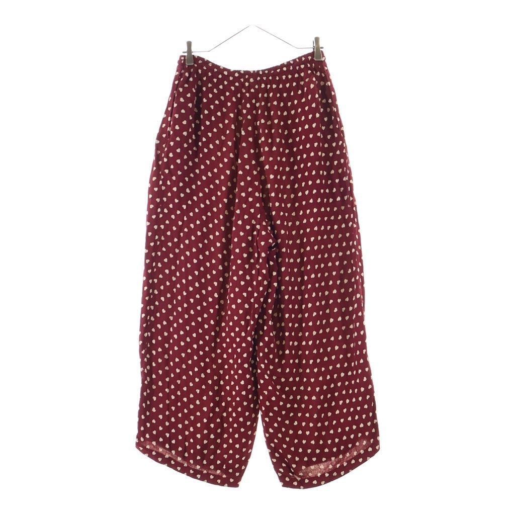 Needles(ニードルス) Double Weave Jacquard ダブル ウィーブ ジャガード ヒザデルパンツ レッド SX242