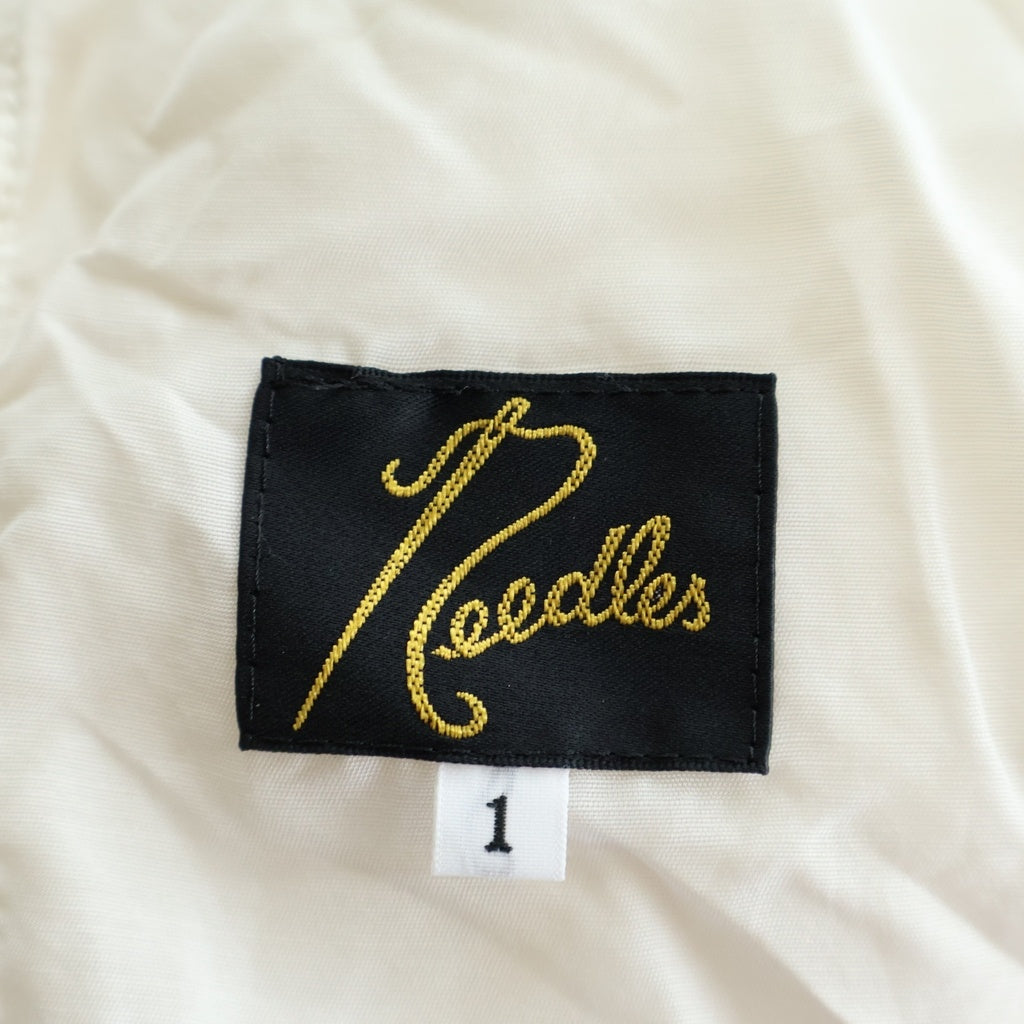Needles(ニードルス) Paisley Jacquard ペイズリージャカード ヒザデルパンツ SX349 ホワイト