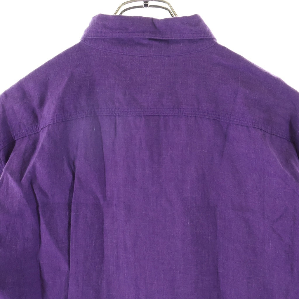 Needles(ニードルス) Half Zip Work Shirt ハーフジップ ワークシャツ パープル SX295