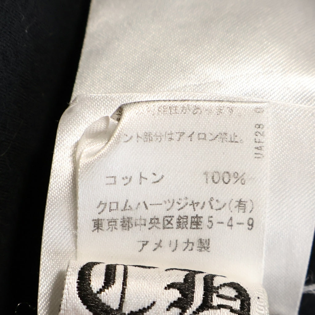 CHROME HEARTS(クロムハーツ) HORSESHOE S/S TEE ホースシュープリント ポケット半袖Tシャツ カットソー ブラック