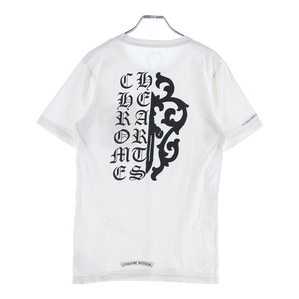 CHROME HEARTS(クロムハーツ) Vine Dagger S/S Tee ヴァインダガープリント半袖Tシャツ ホワイト
