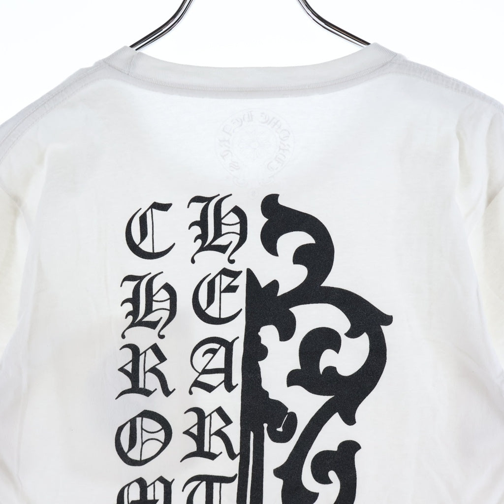 CHROME HEARTS(クロムハーツ) Vine Dagger S/S Tee ヴァインダガープリント半袖Tシャツ ホワイト