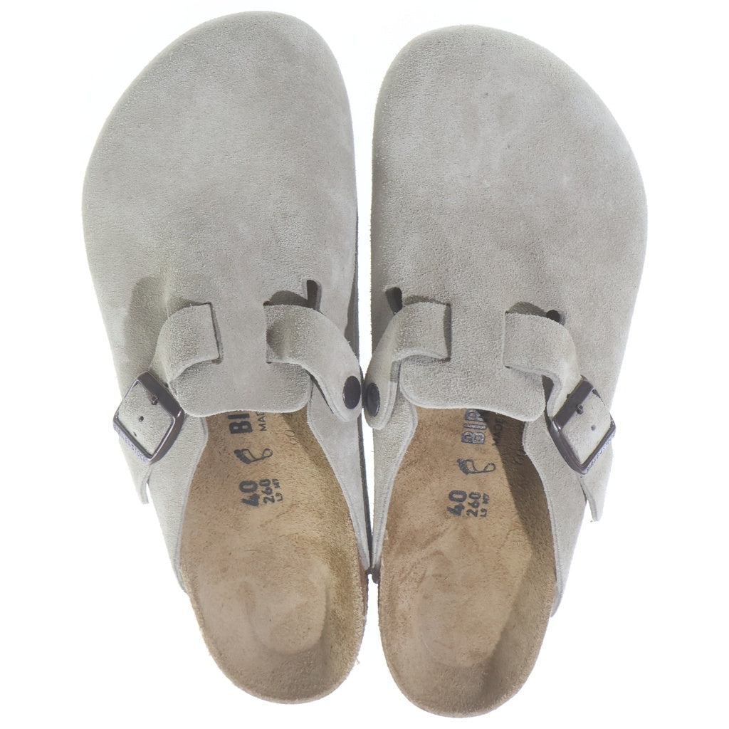 BIRKENSTOCK(ビルケンシュトック) BOSTON Taupe ボストン トープ スウェード サンダル ベージュ