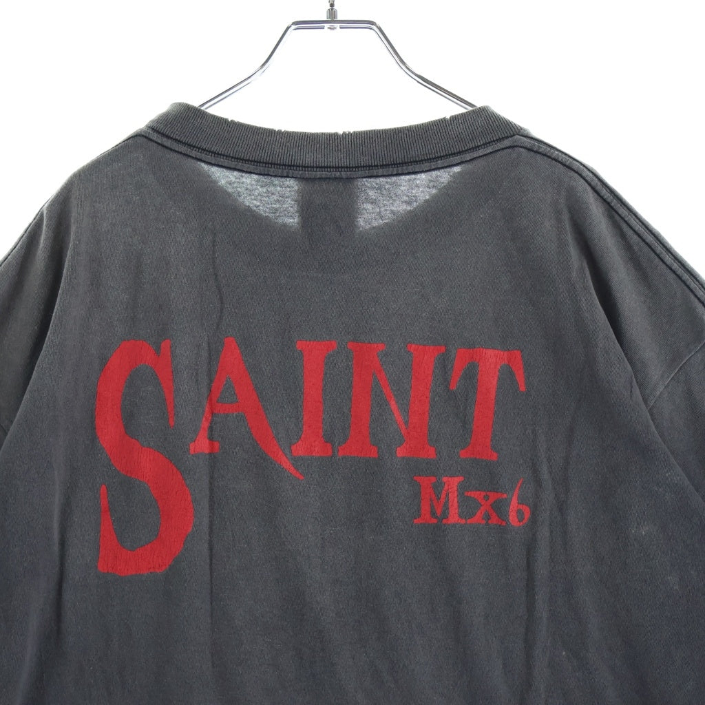 SAINT MICHAEL(セントマイケル) LB_SS TEE VANPIRE SM-HR8-0000-C51 クルーネックTシャツ ブラック