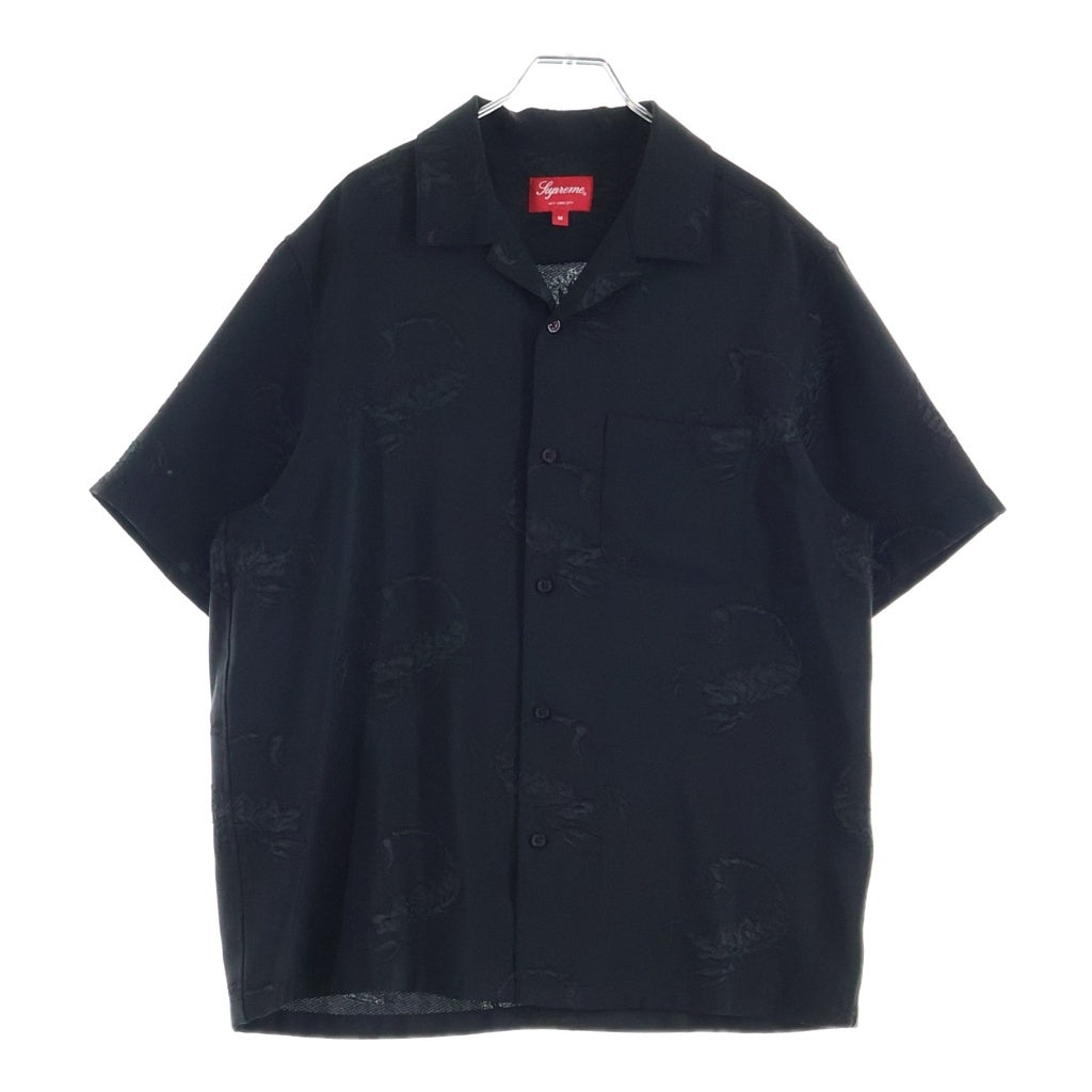 SUPREME(シュプリーム) 21SS Scorpion Jacquard S/S Shirt スコーピオン ジャガード 半袖シャツ ブラック