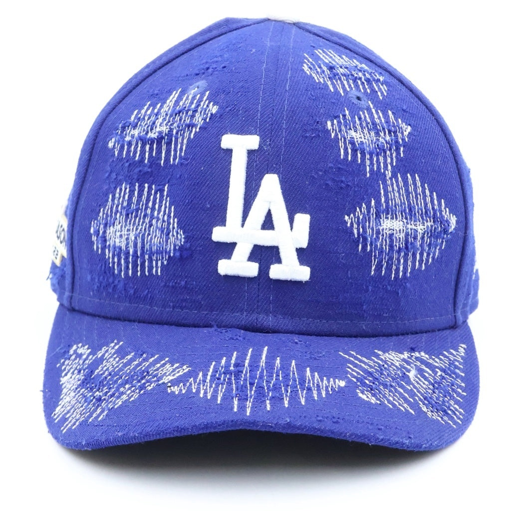 NEW ERA(ニューエラ) ×BUZZIN CLOUT NEW ERA Los Angeles Dodgers & crafts ベースボールキャップ ネイビー
