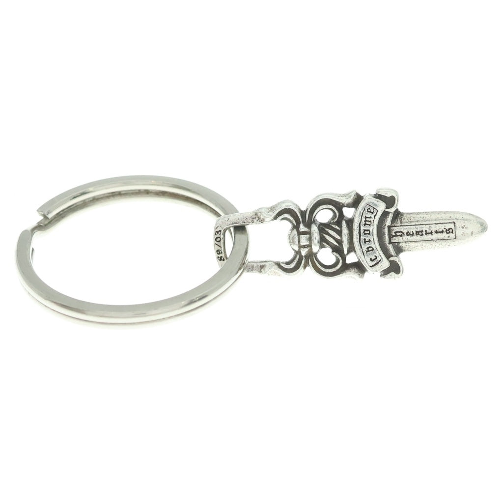 CHROME HEARTS(クロムハーツ) RNG&No5 DGGR #5ダガー キーリング シルバー