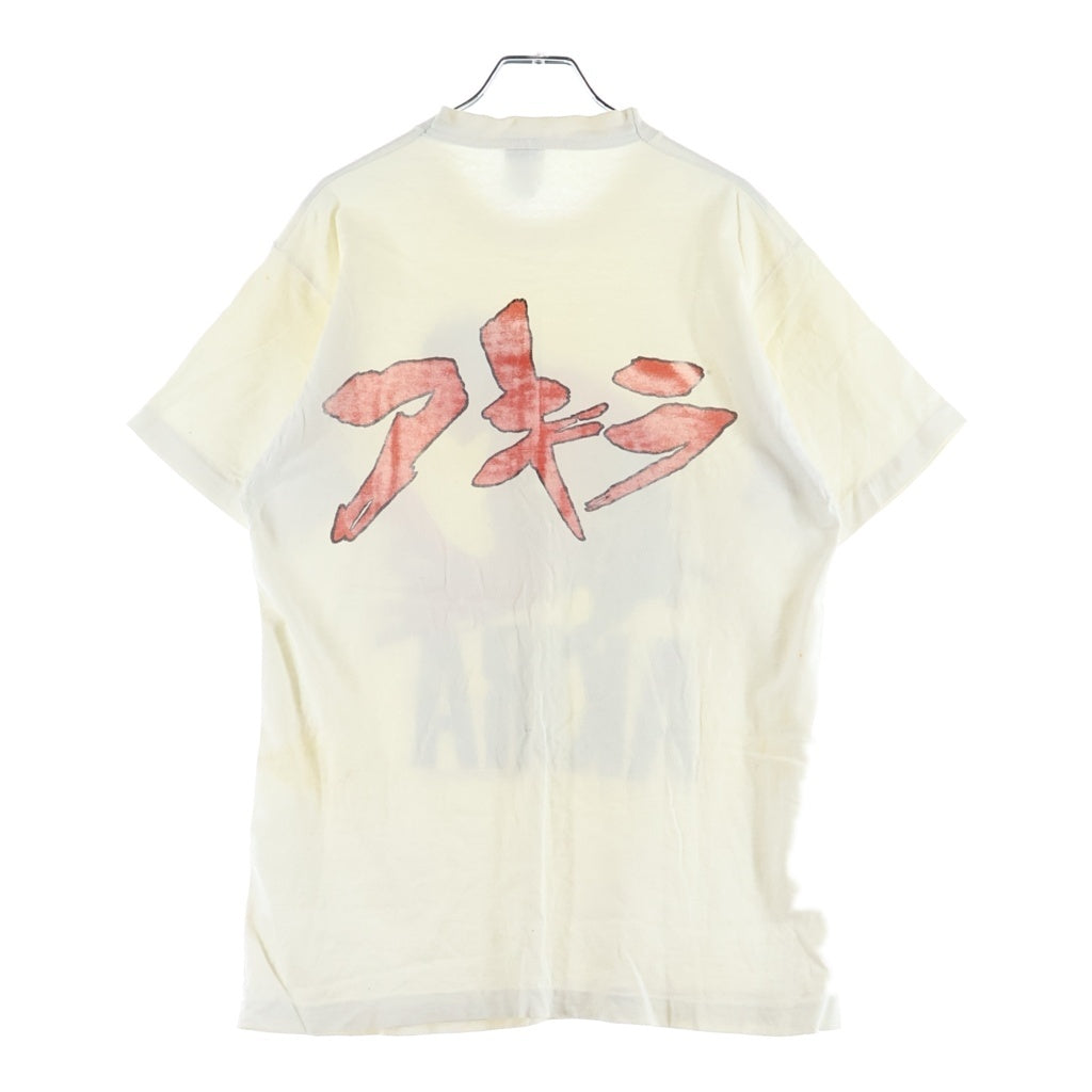 VINTAGE(ヴィンテージ) 90s AKIRA TETSUO ARM 鉄雄 クルーネックTシャツ ホワイト