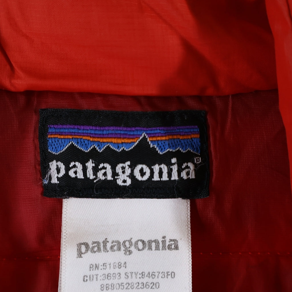 PATAGONIA(パタゴニア) 00s 00AW Down Sweater 84673F0 ダウンジャケット レッド