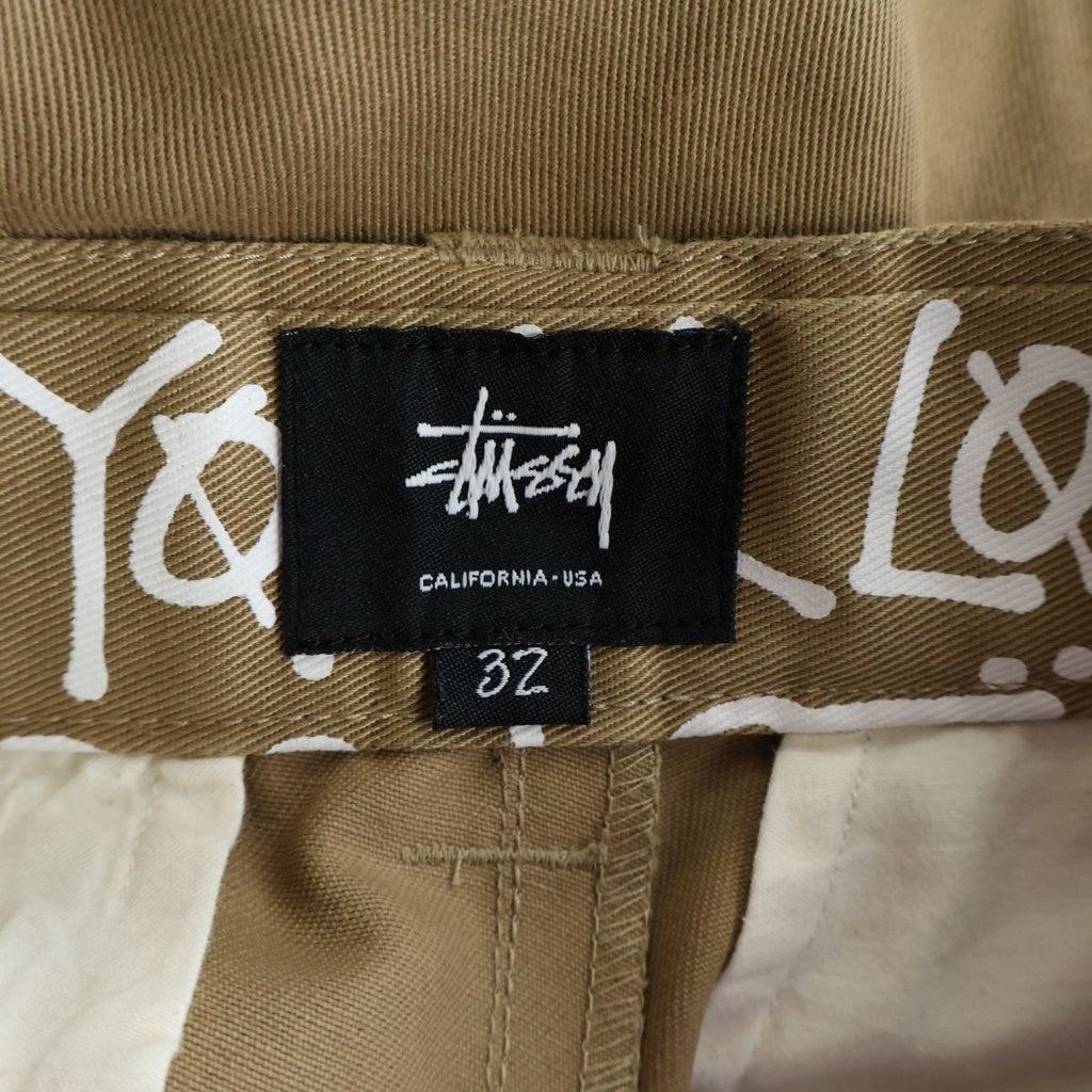 STUSSY(ステューシー) 00s チノ ストレートパンツ ベージュ
