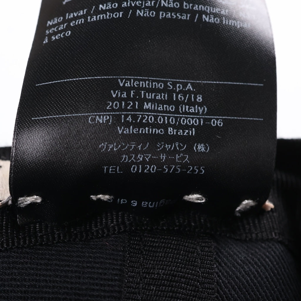 VALENTINO(ヴァレンティノ) ガラヴァーニ パッチ NY0H0A03ZHX 6パネルキャプ ブラック