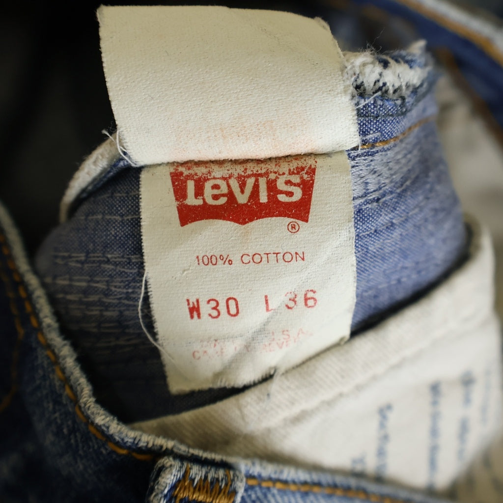 Levi's(リーバイス) 90s バレンシア製 裏555 ストレートパンツ インディゴ
