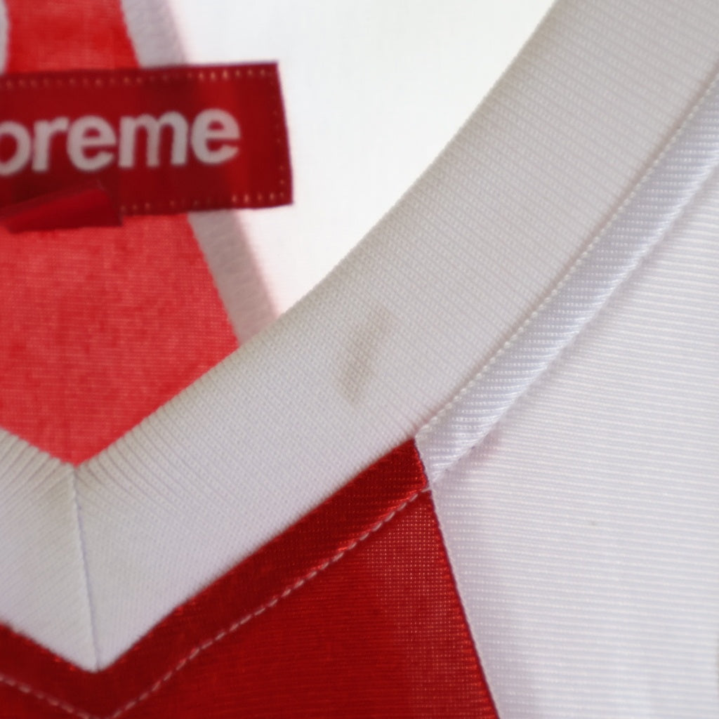 SUPREME(シュプリーム) 24AW Star Football Jersey スターフットボールジャージ ゲームシャツ ホワイト