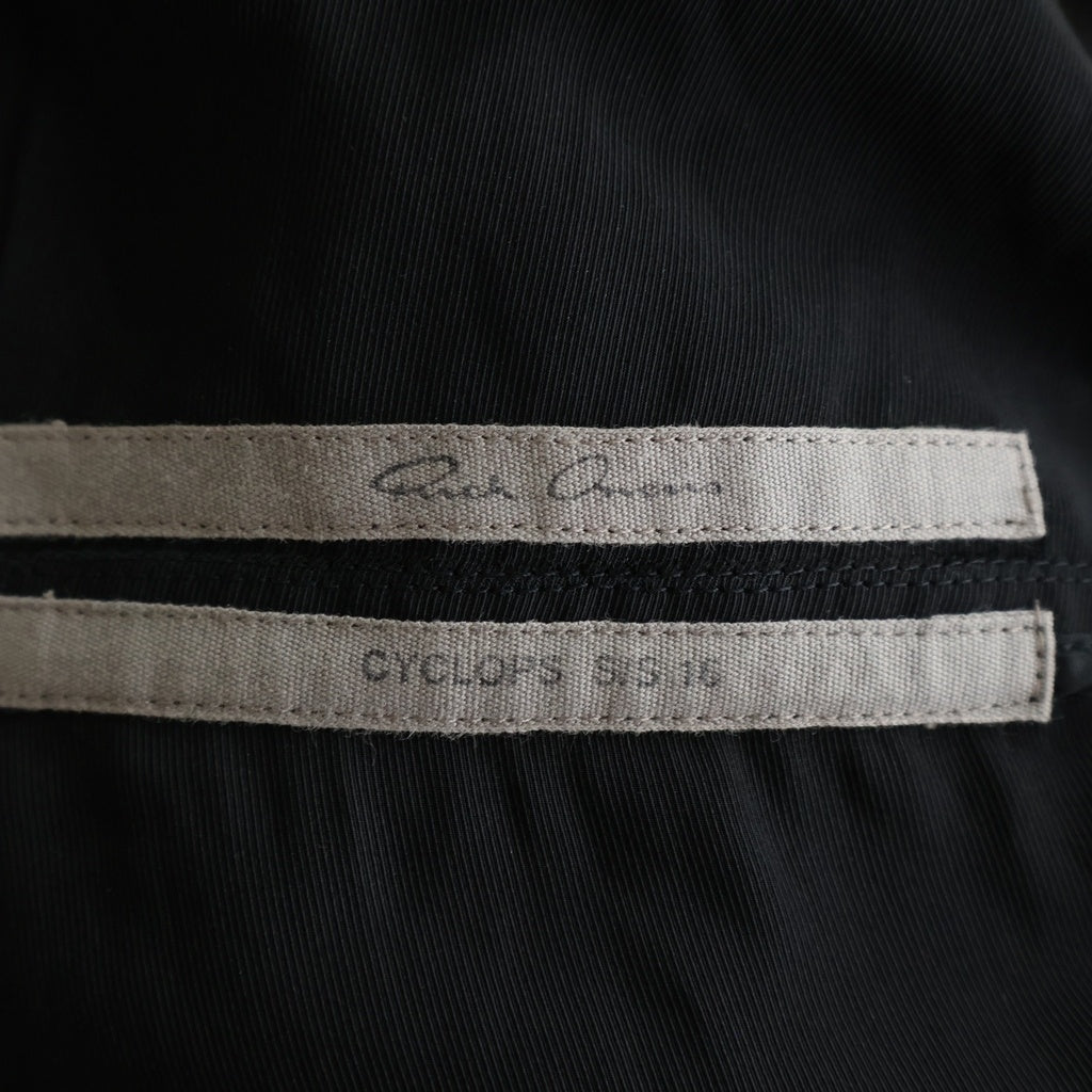 Rick Owens(リックオウエンス) 16SS CYCLOPS期 RU16S3383-T ショートパンツ ブラック